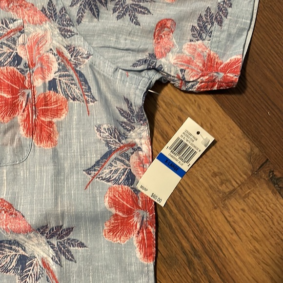 Men's IZOD Saltwater Dockside Button Front Shirt - Picture 3 of 4